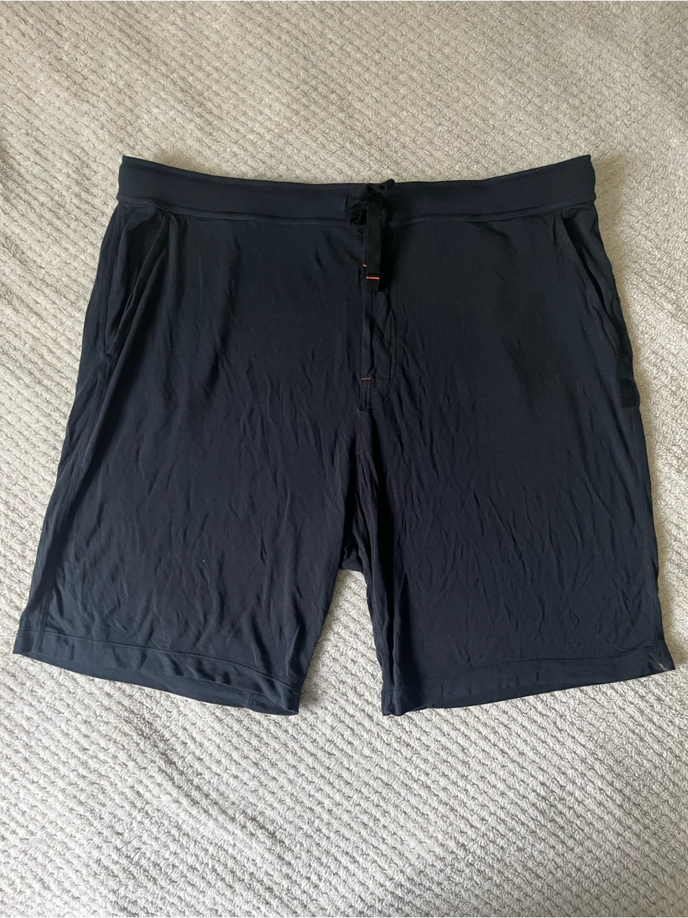 Saxx Men's Black snooze lounge breathable comfy day in Drawstring Shorts
